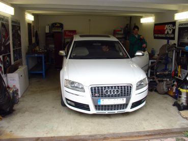 Audi S8 5.2FSI V10 Powered by Sportmotor - sportovn vfuk Milltek