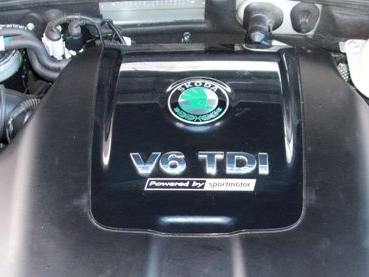 motor 2.5TDI V6 Powered by Sportmotor