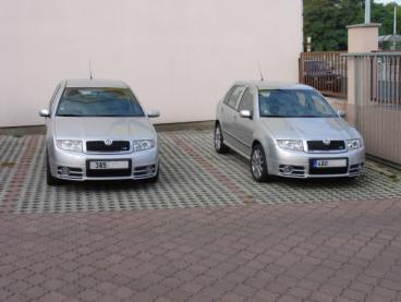 2x Fabia RS Powered by Sportmotor, chiptuning, filtr K&N