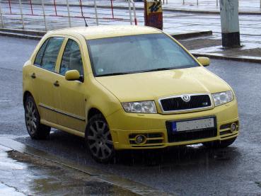 Fabia RS Powered by Sportmotor-chiptuning, filtr K&N, pedn brzdy Ferodo DS Performance