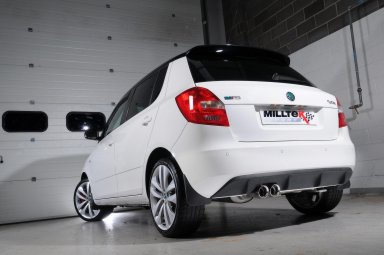 Skoda Fabia RS Milltek exhaust